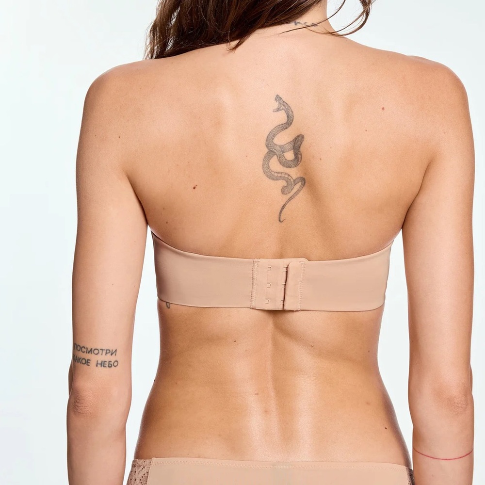Pepper brand Strapless Bra — Boost Lift Up / Multiway —  36B — COLOR: Buff - Picture 4 of 16